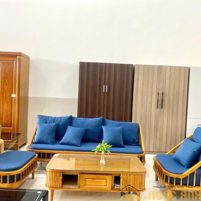 Mẫu sofa gỗ hiện đại
