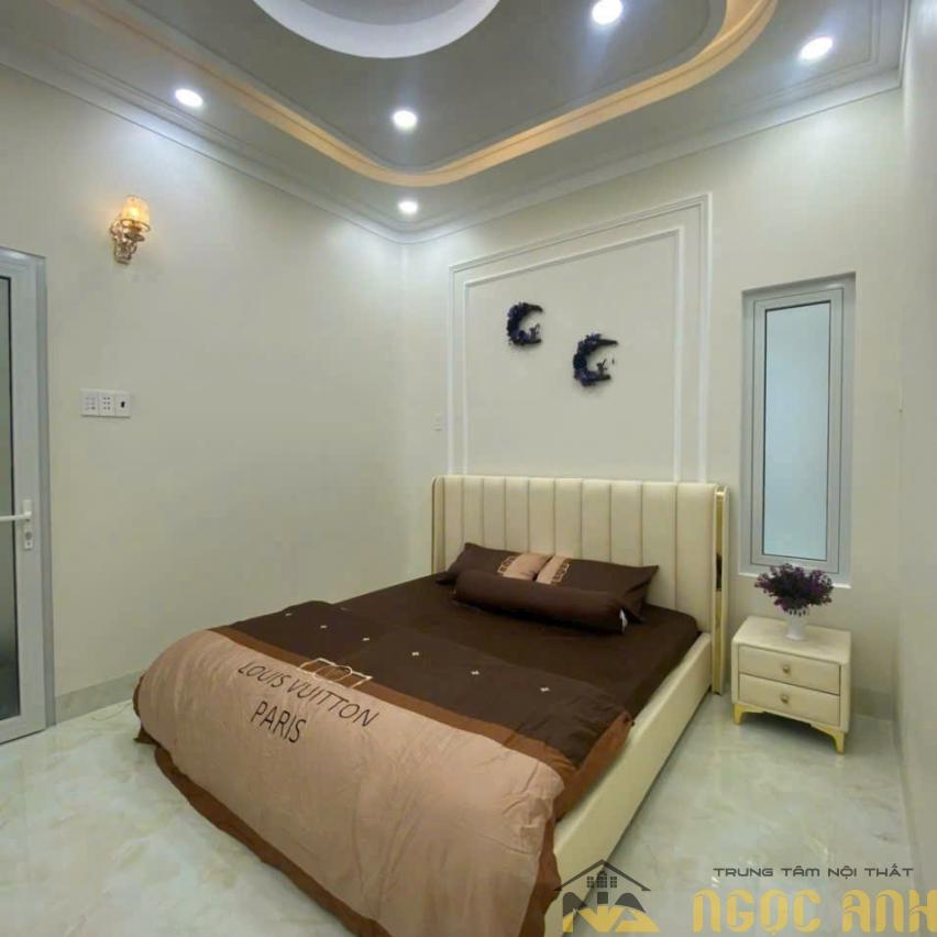 Giường Tân Cổ Điển Vuông