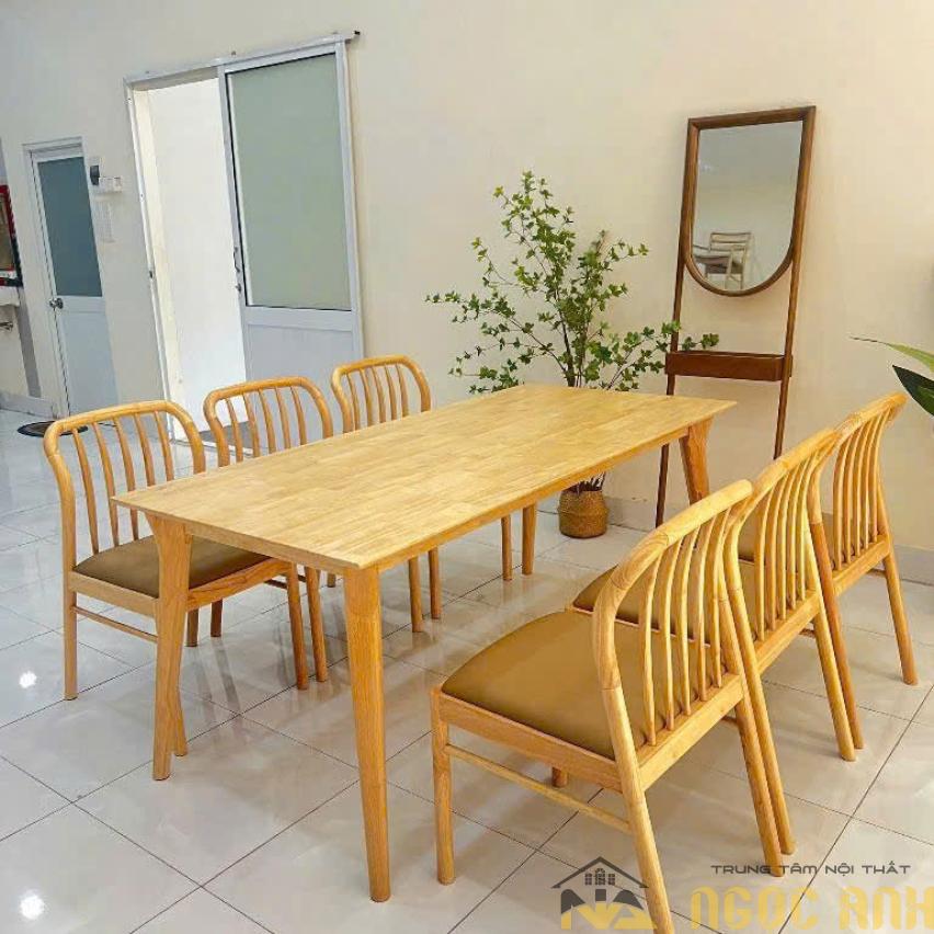 Bàn ăn gỗ Ghế 7 nan nhập khẩu
