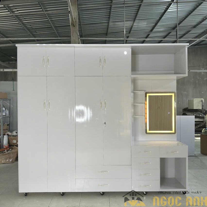 Tủ Nhựa Kèm Bàn Phấn